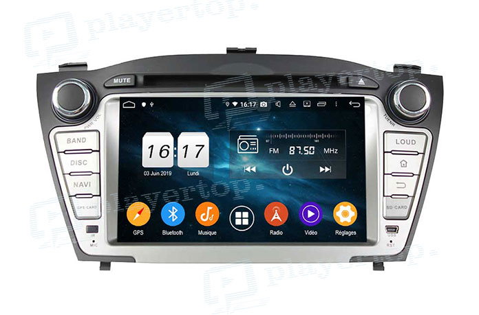 Autoradio GPS 307 compatible commande au volant
